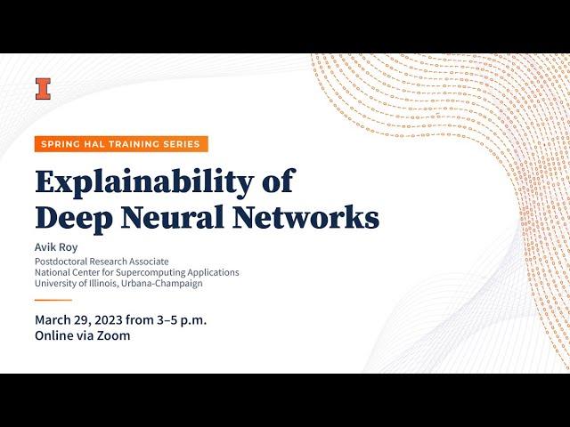 XAI Tutorial: Explainability OF Deep Neural Networks