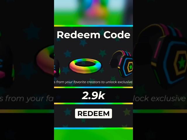 New Ugc Limited Codes Game  Code 2.9k redeemed Code Get Rare Guitar Item#roblox #ugclimitedcodes