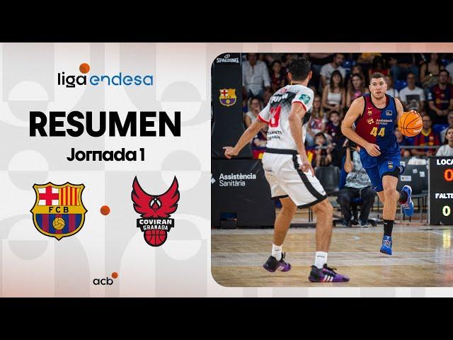 Barça - Coviran Granada (91-65) GAME HIGHLIGHTS | Liga Endesa 2024-25