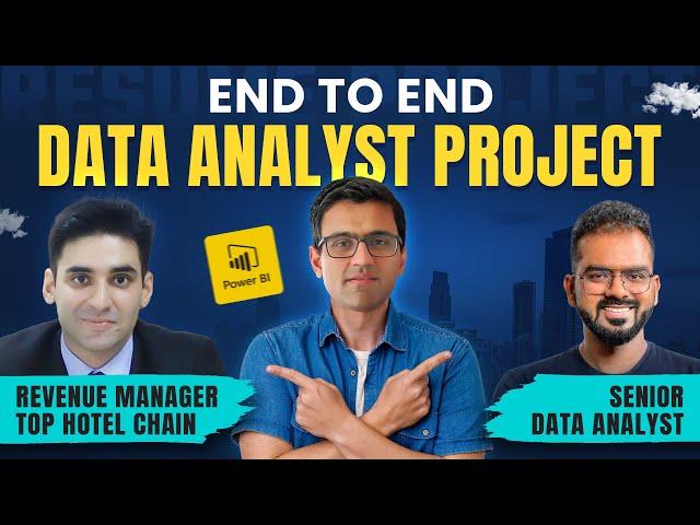 End to End Data Analytics Project | Power BI Project | Hospitality Domain