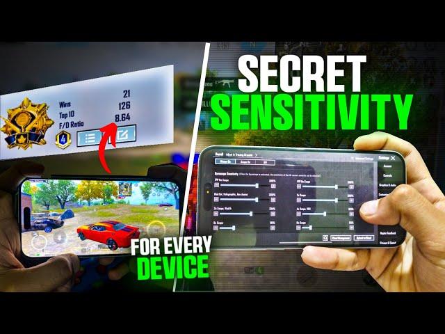 Secret Sensitivity For Pubg & Bgmi | Best bgmi sensitivity code | bgmi new sensitivity | Gyroscope