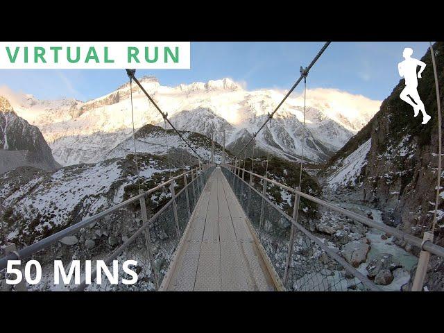 Virtual Running Videos For Treadmill With Music | Virtual Run Mountain