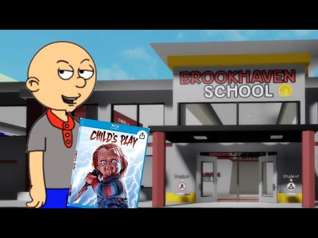 Classic Caillou brings a ￼￼rated NC-17 movie to school/expelled/grounded￼￼