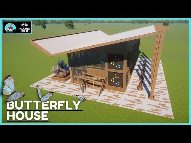 Planet Zoo Butterfly House Exhibit - Grasslands Animal Pack