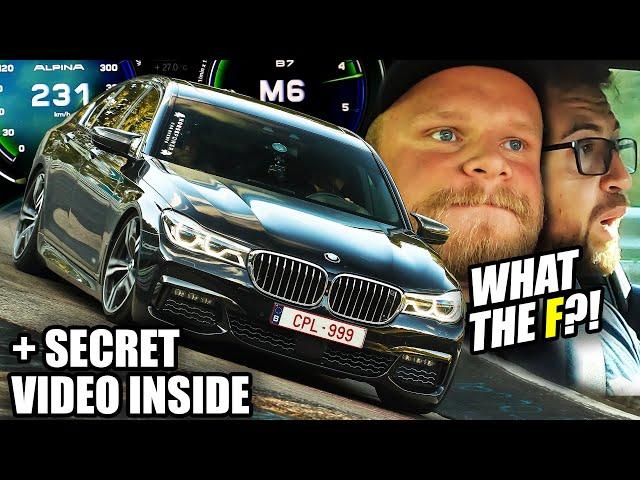 Small Heart Attack in BMW 740d! // Nürburgring