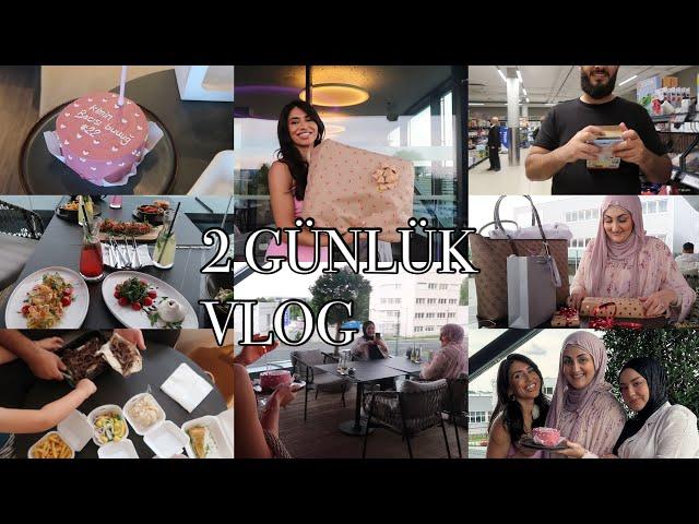 ÇOK ŞAŞIRDIDOĞUM GÜNÜ SÜRPRİZİHARİKA BiR MEKAN BULDUK, HEDİYELERİMİZMARKET ALIŞVERİŞİ - VLOG