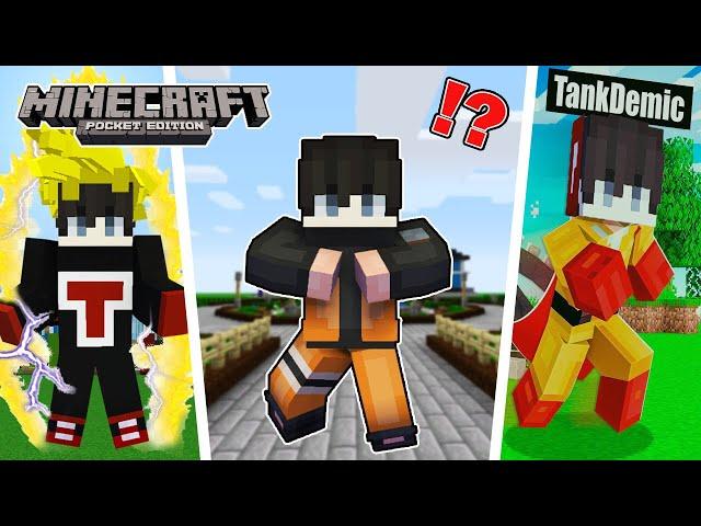 Best Anime MODS in Minecraft PE | ONE PIECE | NARUTO | DRAGON BALL Z | OMOCITY  | Minecraft