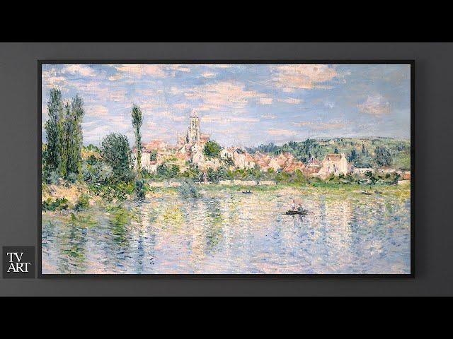 4K TV Art Slideshow | Claude Monet Paintings | 2-Hour Screensaver