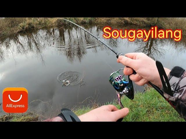 Spring Time Perch Fishing, [Sougayilang 1.8m 0.8-5gr Travel Rod And Reel]