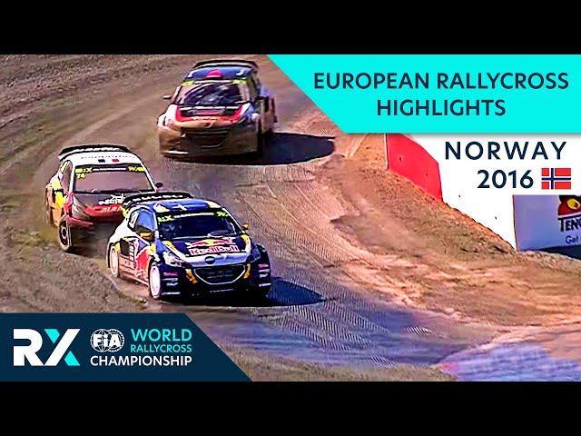 NORWAY 2016 : FIA European Rallycross Championship Highlights