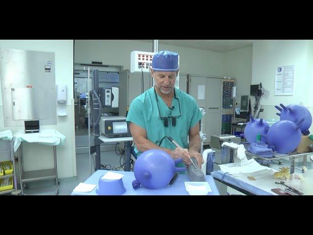 Dr. Cantor Demonstrates Tools Used in Spinal Surgery | Cantor Spine Institute