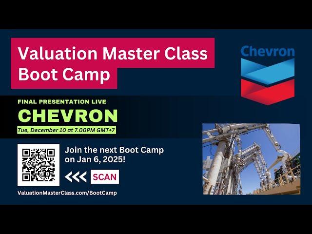 Valuation of Chevron - Valuation Master Class Boot Camp