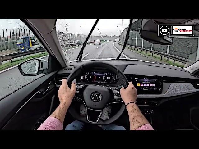 NEW Skoda Kamiq 2024 [1.0 TSI 115hp] 0-100 POV