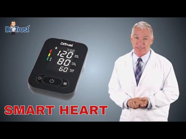 Dr Trust USA BP Smart Heart Talking Blood Pressure Machine 101 - Updated with Micro USB Port 2018