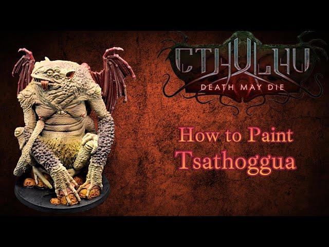 I Love Speed Paints in the Air Brush - Tsathoggua Painting Guide