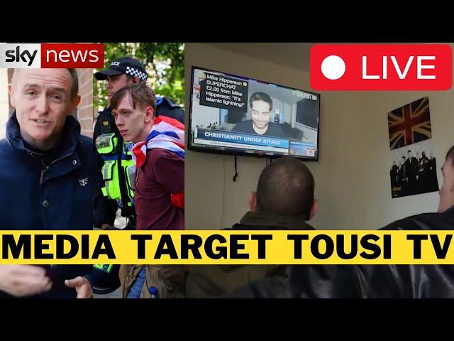  LIVE: Sky News Links UK Riots To Tousi TV