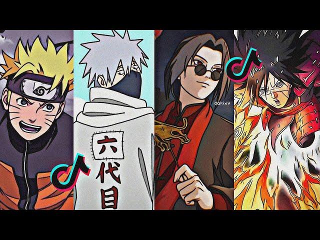 Naruto Shippuden TikTok Compilation / NARUTO SHIPPUDEN COOL EDITS AMV BADASS MOMENTS #12