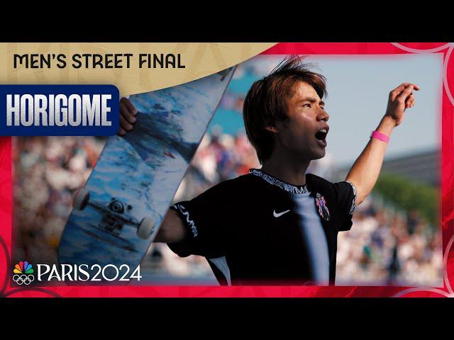 Horigome defends men's street gold; Eaton, Huston medal for Team USA | Paris Olympics | NBC Sports