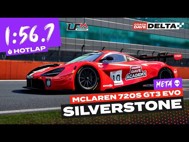 ACC Onboard Lap: McLaren 720S GT3 EVO at Silverstone CDA M LFM S14W5