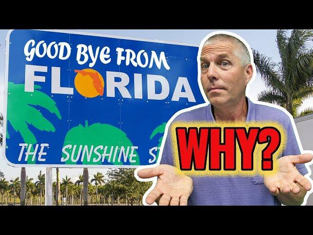 Why are people LEAVING Florida – Top 7 reasons people are MOVING OUT!