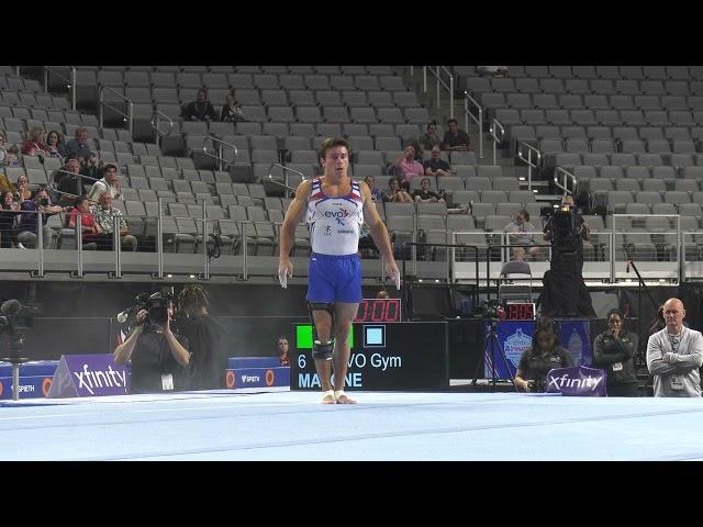 Brody Malone -  Floor Exercise -  2024 Xfinity U.S. Championships  - Senior Men Day 2