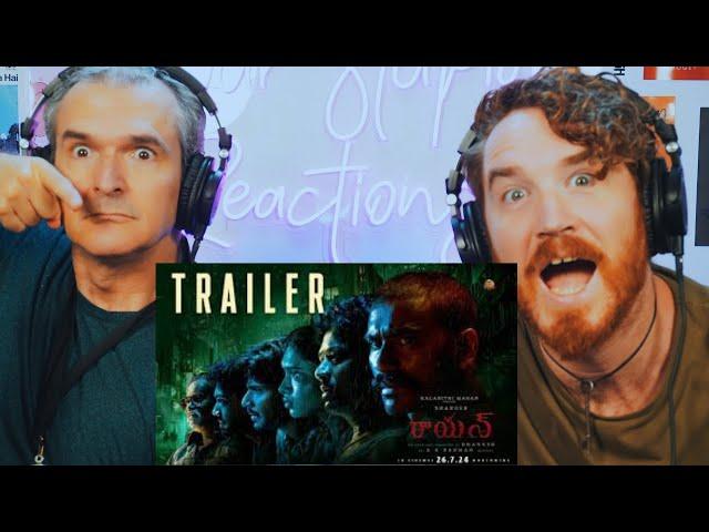 RAAYAN - Official Trailer | Dhanush  | A.R. Rahman REACTION!!