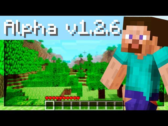 BEATING Minecraft ALPHA in 2021! (Funny Moments)