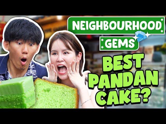 We Found The Best Traditional PANDAN CAKES In Singapore! | Neighbourhood Gems