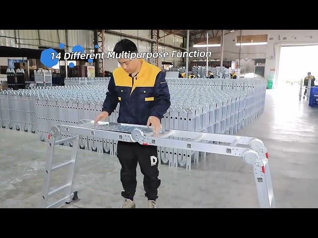 How to wholesale Multipurpose Aluminum Folding Ladder?