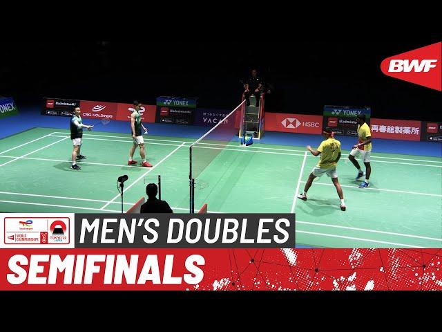 BWF World Championships 2022 | Chia/Soh (MAS) [6] vs. Rankireddy/Shetty (IND) [7] | SF