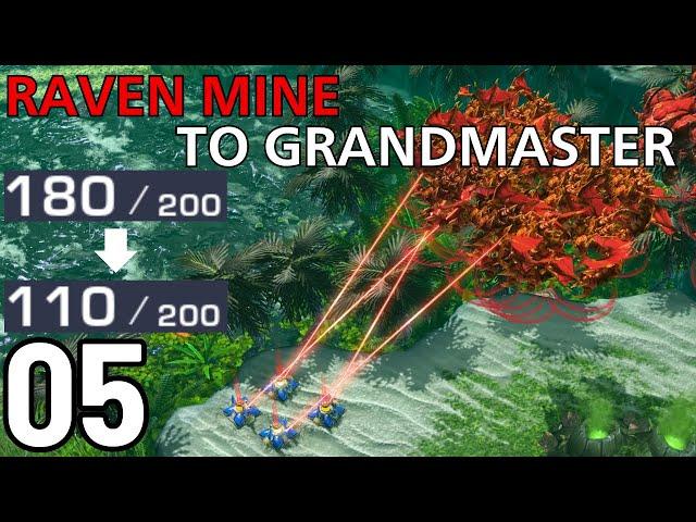 The Most Disgusting Widow Mine Hits Ever - Raven Mine to GM #5