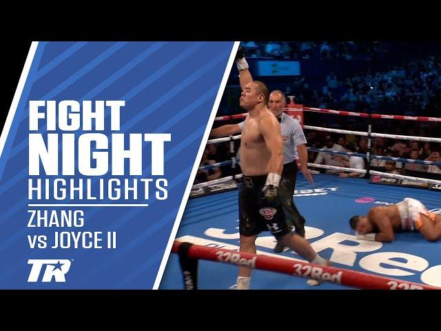 Zhilei Zhang Earns Highlight Reel KO in Rematch vs Joe Joyce | FIGHT HIGHLIGHTS