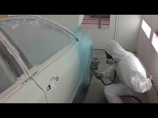 spraying 2k paints