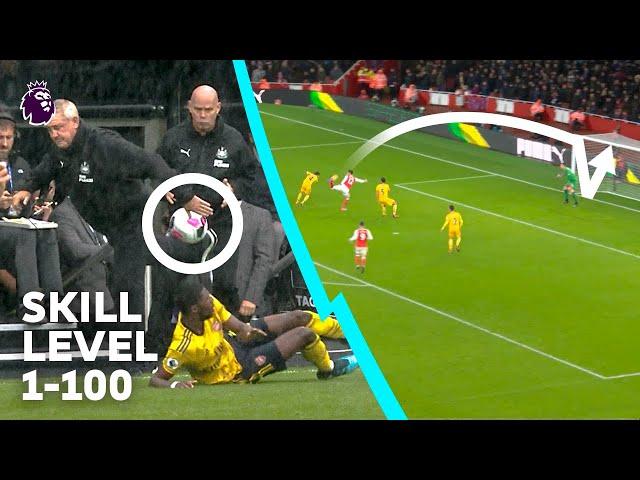 100 INSANE Premier League skills but they get more impressive 