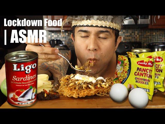 ASMR | Lockdown Food | Pinoy Cookbang | Lucky Me Noodles & Ligo Sardines Bagong Recipe