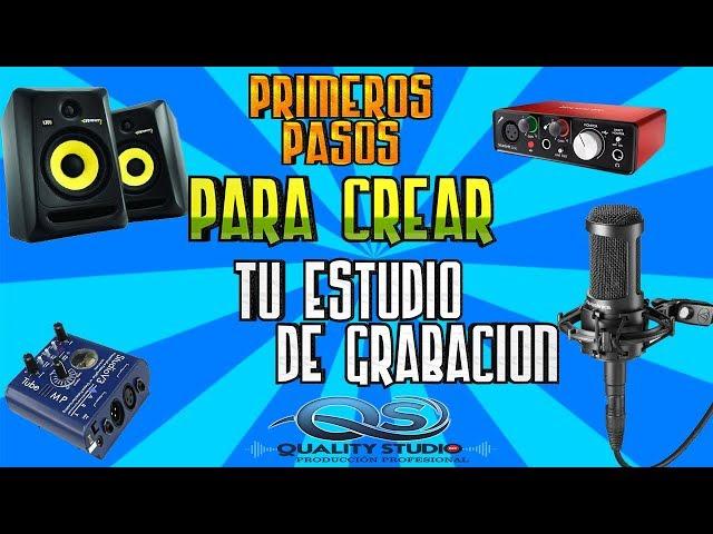 QUE NECESITO PARA ARMAR HOME ESTUDIO *ESTUDIO DE GRABACIÓN CASERO* QUE IMPACTE