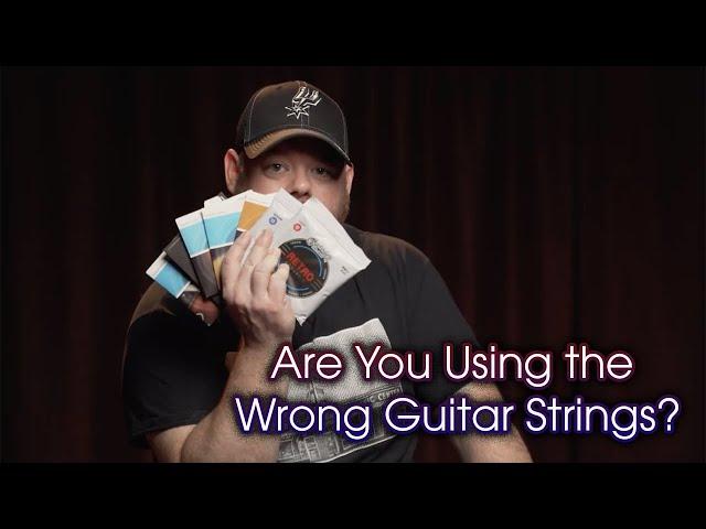 Are You Using The Wrong Strings? | Acoustic Guitar String Comparison