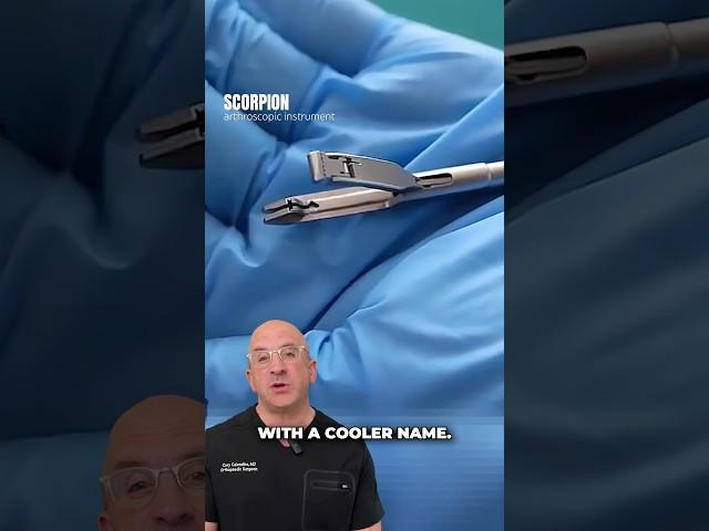 This Orthopedic Surgical Tool Works Like a Scorpion!