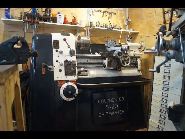 Colchester Chipmaster Lathe Rebuild and Partial Restoration