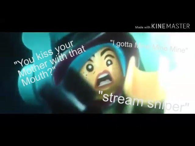 The lego movie 2 but every time she opens up a vent it plays memes