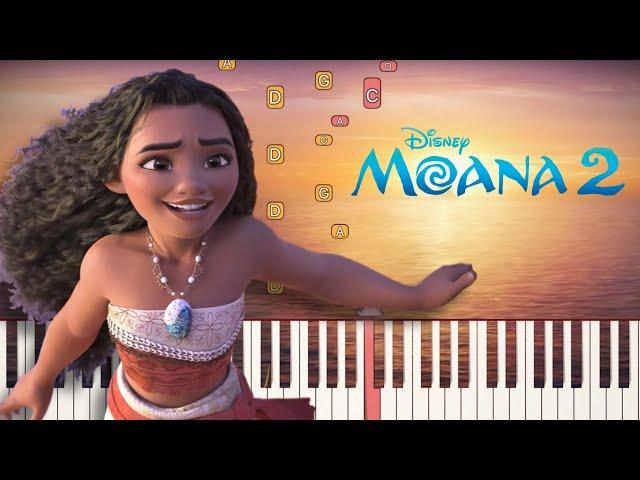 Beyond - Auli'i Cravalho (from Moana 2) | Piano Tutorial