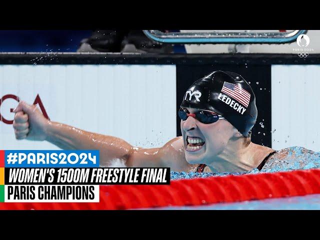 Women's 1500m freestyle Final ‍️ | Paris Champions