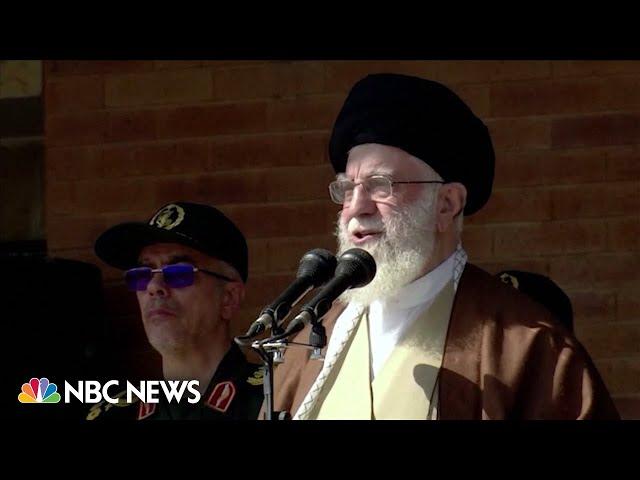 Iran's supreme leader denies involvement in Hamas attacks