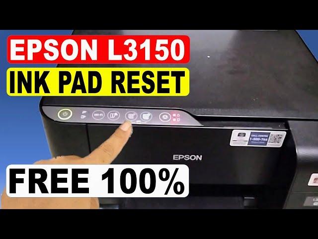 Epson L3150 Resetter Free Download Adjustment Program | Epson L3250 ink pad needs service