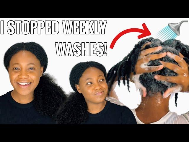 Weekly wash days DAMAGED my NATURAL HAIR