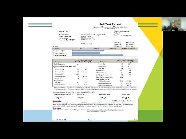 Nutrient Management Planning, Class 3, January 24, 2024