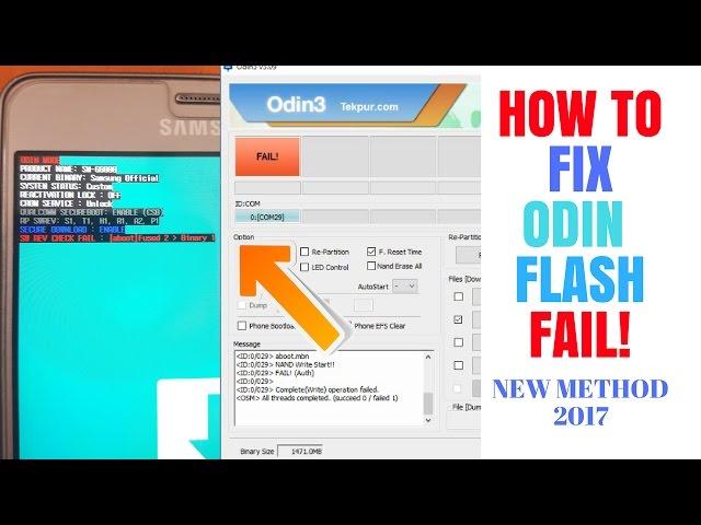 New Method | How to Fix sw rev check fail fused 2 binary 1 | Odin flash fail | Samsung 2018 |by Z3X