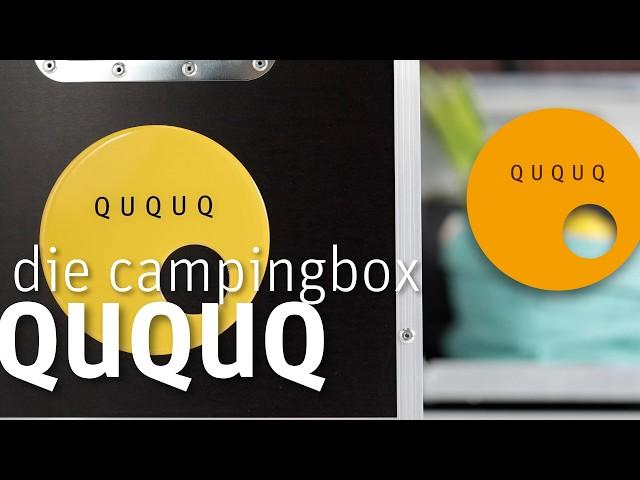 Die QUQUQ Campingbox | Das Mini-Wohnmobil aus der Box! In 1 Minute vom Kombi zum Camper