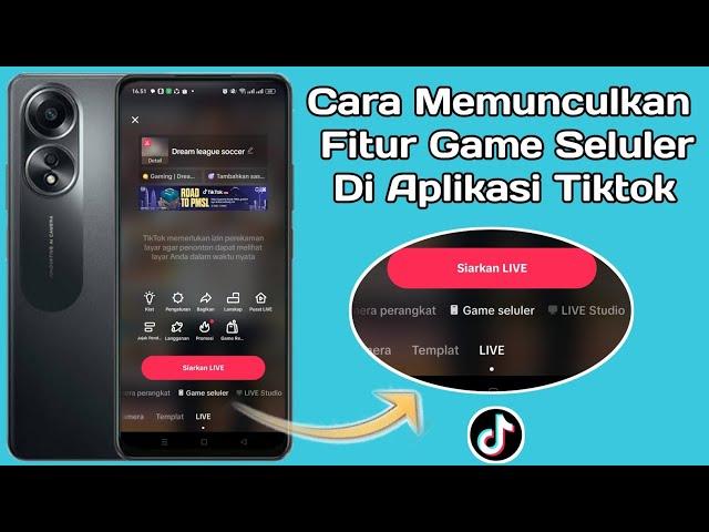 Cara Memunculkan Fitur Game Seluler Di Aplikasi Tiktok