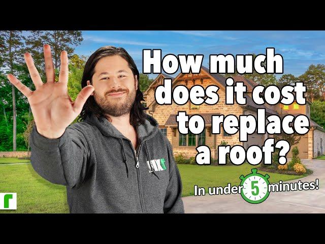 How much does it cost to replace your roof